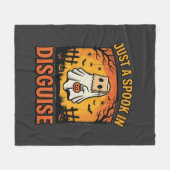 Halloween Geest Vermomming Fleece Deken (Voorkant (Horizontaal))