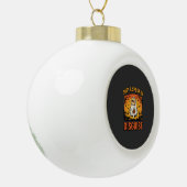 Halloween Geest Vermomming Keramische Bal Ornament (Links)