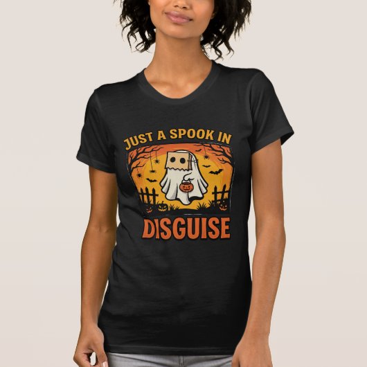 Halloween Geest Vermomming T-shirt (Voorkant)