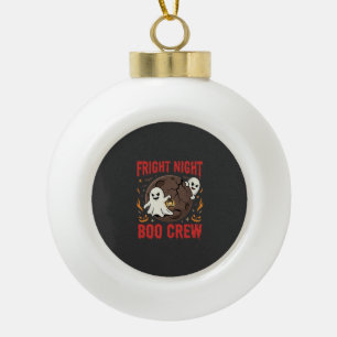 Halloween Geest Verschrikking Nacht Keramische Bal Ornament