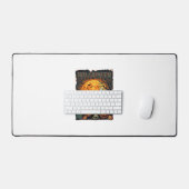Halloween Geest Volle Maan Jack Lanterns Zombie Ha Bureaumat (Keyboard & Muis)