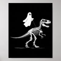 Halloween Geest Wandelende Dinosaurus Skelet T Rex