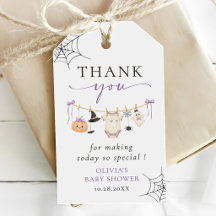 Halloween Geest Waslijn Baby Shower