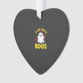 Halloween Geest Wijn Boos Ontwerp Ornament (voorkant)