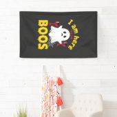 Halloween Geest Wijn Boos Ontwerp Spandoek (Insitu)