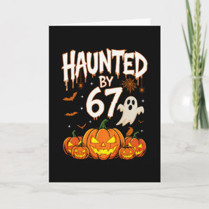 Halloween Geesten 67 Zes Zeven Meme 1 (7) Kaart