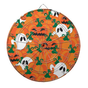 Halloween Geesten Behekste Pompoen Vlek Dartbord