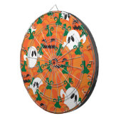 Halloween Geesten Behekste Pompoen Vlek Dartbord (Voorkant Rechts)