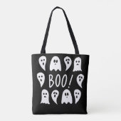 Halloween Geesten Boe Tote Bag (Achterkant)