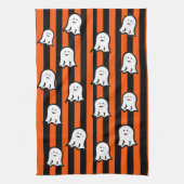 Halloween Geesten en Strepen Theedoek (Verticaal)