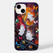 Halloween | Geesten en vlinders Case-Mate iPhone Case (Achterkant)