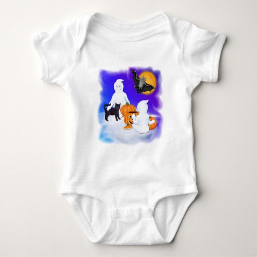 Halloween Geesten en Vrienden Romper (Voorkant)