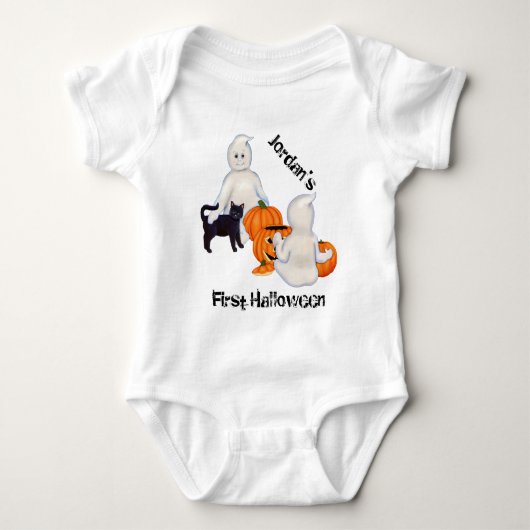 Halloween Geesten en Vrienden Romper (Voorkant)
