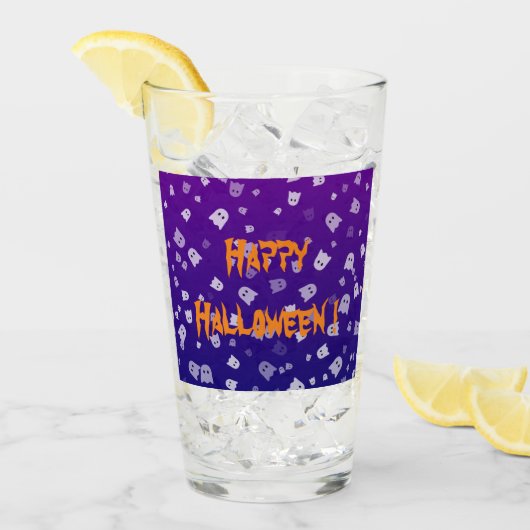 Halloween Geesten Glas (Voorkant ijs)