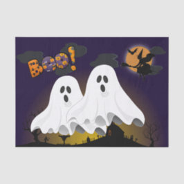 Halloween Geesten Griezelige Begraafplaats Decoupa Tissuepapier