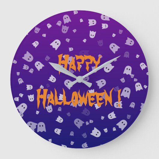 Halloween Geesten Grote Klok (Voorkant)