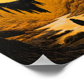 Halloween Geesten in het bos, griezelige geest Poster (Hoek)