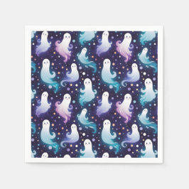 Halloween Geesten, kleine boe! Servet