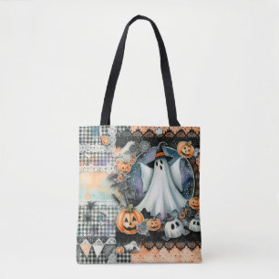 Halloween Geesten & Pompoenen #1 Tote Bag
