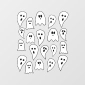 Halloween Geesten Raamsticker (Vel)
