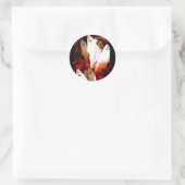 Halloween geesten ronde sticker (Tas)