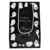 Halloween geesten spooktacular kids verjaardagsfee medium cadeauzakje (Achterkant)