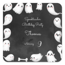 Halloween geesten spooktacular kids verjaardagsfee