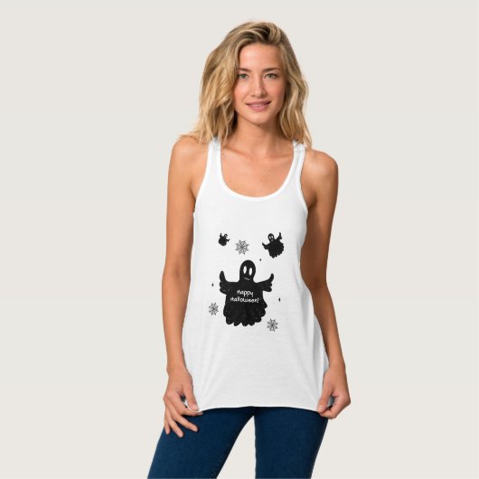 Halloween-geesten Tanktop (Volledige Voorkant)