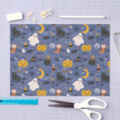Halloween Geesten  Tissuepapier (Craft)