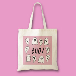 Halloween Geesten Trick or Treat Tote Bag