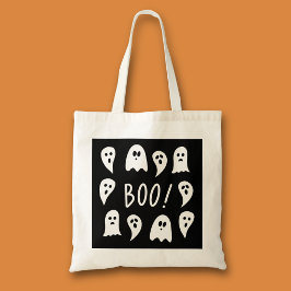 Halloween Geesten Trick or Treat Tote Bag