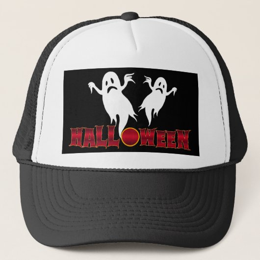 Halloween Geesten Trucker Pet (Voorkant)