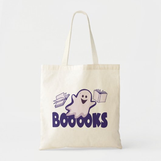 Halloween Geestenboek Tote Bag (Voorkant)