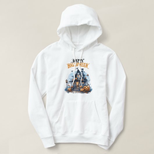 Halloween gehaakte trui hoodie (Design voorkant)