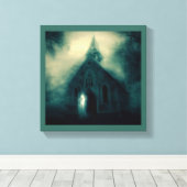 Halloween - Geheime Kerk 4 Canvas Afdruk (Insitu (Houten vloer))