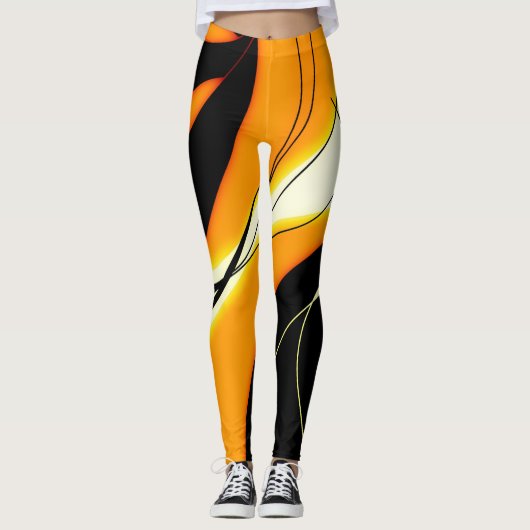 Halloween geïnspireerd leggings (Voorkant)
