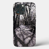 Halloween Geïnspireerd Zwart-wit Telefoonhoesje Case-Mate iPhone Case (Achterkant)