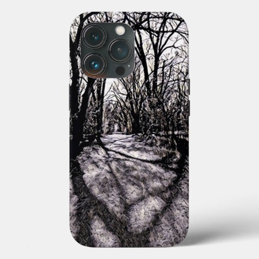 Halloween Geïnspireerd Zwart-wit Telefoonhoesje Case-Mate iPhone Case (Achterkant)