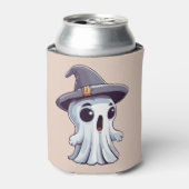 Halloween: Geist mit Hut -  Blikjeskoeler (Blikje Voorkant)