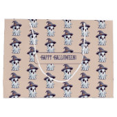 Halloween: Geist mit Hut -  Groot Cadeauzakje (Achterkant)