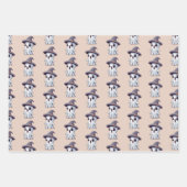 Halloween: Geist mit Hut -  Inpakpapier Vel (Voorkant)