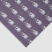 Halloween: Geist mit Hut -  Tissuepapier (Detail)