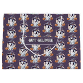 Halloween: Geist mit Kürbissen -  Groot Cadeauzakje (Voorkant)