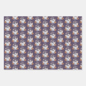 Halloween: Geist mit Kürbissen -  Inpakpapier Vel (Voorkant 2)