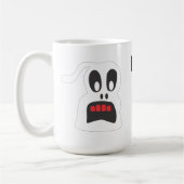 Halloween Gekke Ghost Koffiemok (Links)