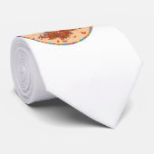 Halloween Gele Labrador Retriever Stropdas (Opgerold)