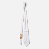 Halloween Gele Labrador Retriever Stropdas (Achterkant)