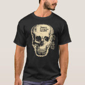  Halloween geluiden om je te laten rillen Schedel T-shirt (Voorkant)