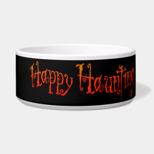 Halloween Gelukkig Spoken Voerbakje