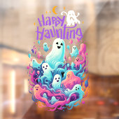 Halloween Gelukkig Spookje Raamsticker (Vel 2)